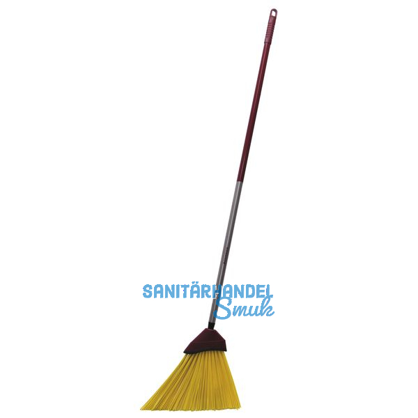 Universalbesen 380 x 230 mm mit Kunststoffborsten und Stiel
