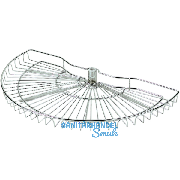 VAUTH-SAGEL Schwenkkorb - Set, Lnge 700 mm, Stahldraht/KS silber RAL 9006