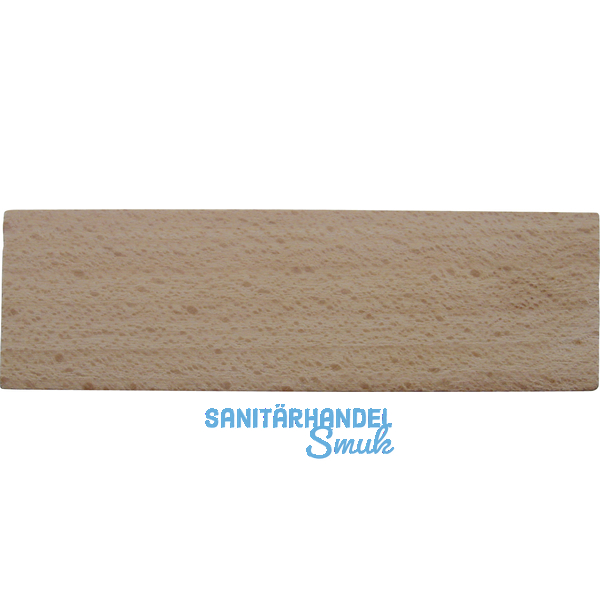 Holzklotz Esche lackiert 80 x 12 x 6 rot