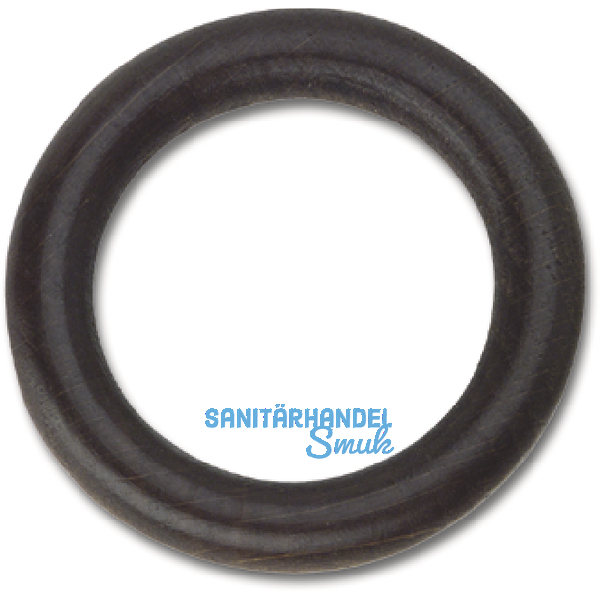 Vorhangring lose ohne Haken fr Rundstangen  28 mm, Eiche roh