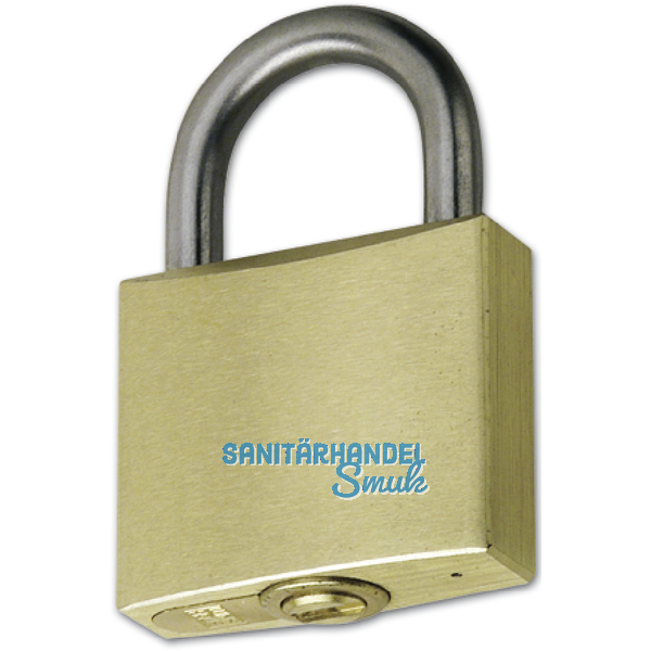 Vorhangschloss WINKHAUS AZ, Lagerprogramm, Breite 55 mm, Messing matt