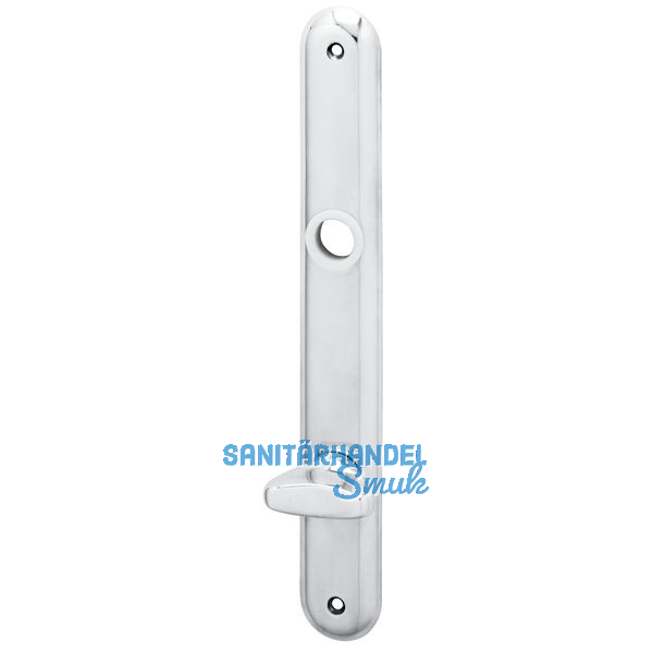 GRUNDMANN LS ELEGANT WG 500, WC90 mm m. Drehknopf, Alu poliert