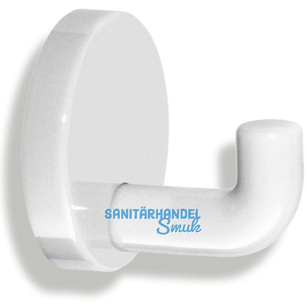 Wandhaken HEWI 801.90.010  40 mm, Tiefe 30 mm, Polyamid reinwei