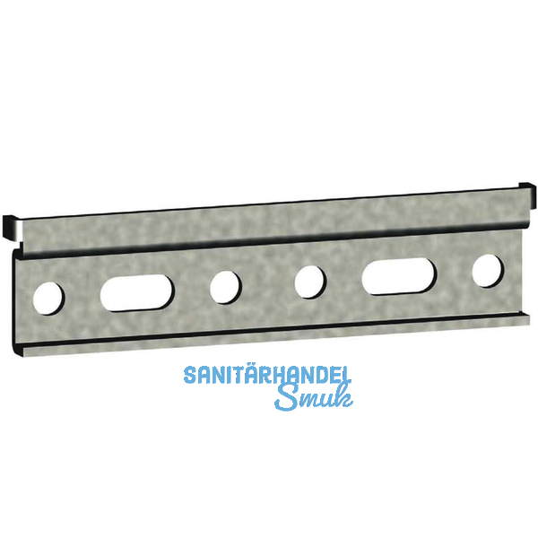 CAMAR Wandleiste 814, 102 x 26 x 6 mm, Stahl verzinkt