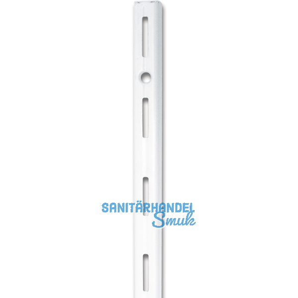 Classic Wandschiene 10000, einreihig, Lnge 1000 mm,Stahl wei-alu (RAL 9006)