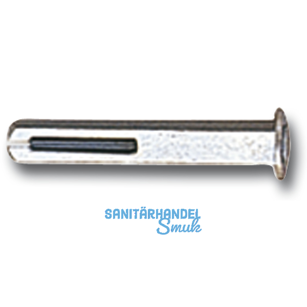 Wechselstift, 80 mm, VK 8 mm, Stahl verzinkt