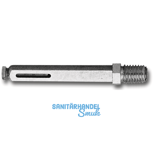 SOLIDO Wechselstift m. Einschraub. Gewinde M 12, 90 mm, VK 8 m. Hlse 8,5, verz