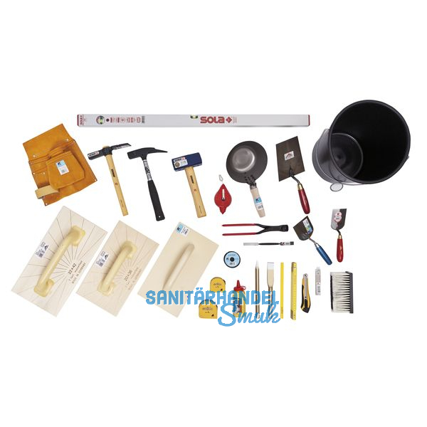 Lehrlingssatz Bau- und Maurerlehring 27-teilig