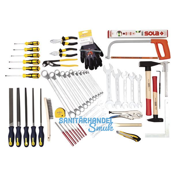 Werkzeugsatz fr den Schlosser 70-teilig