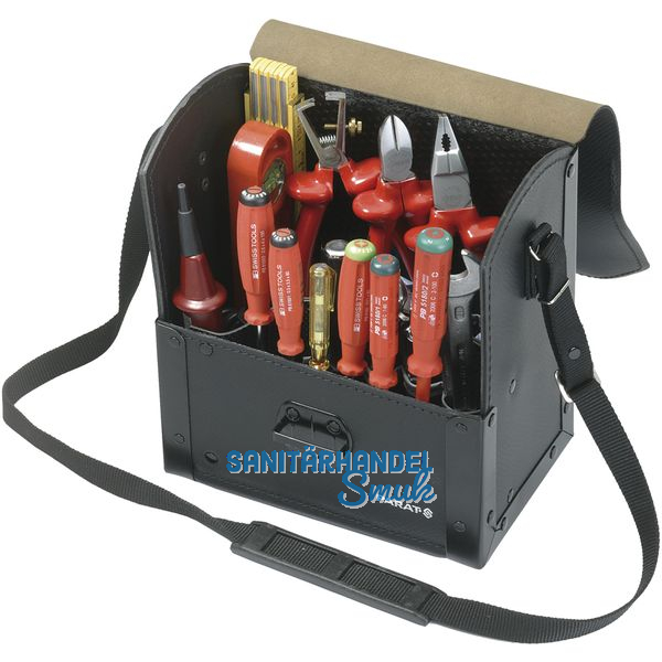 PARAT Werkzeugtasche Top Line mit Mittelwand und Trageriemen 220 x 140 x 250 mm