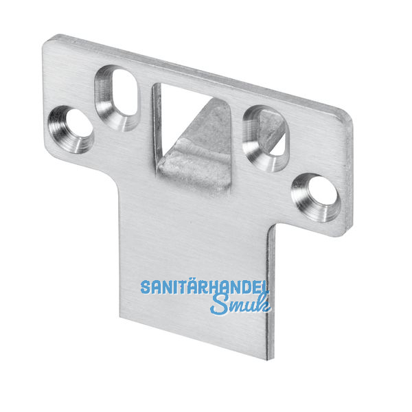 Stangenschlieblech P645, fr Verriegelung nach oben, 24 x 60 x 3 mm, Edelstahl