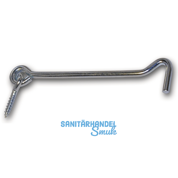 Windhaken 100 x 4 mm, Stahl verzinkt