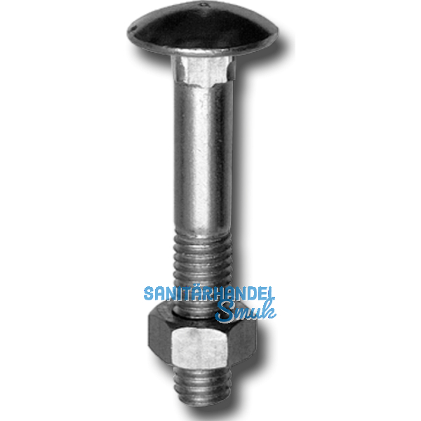 DIN 603 M 6x 25 verzinkt Torbandschraube ohne Mutter
