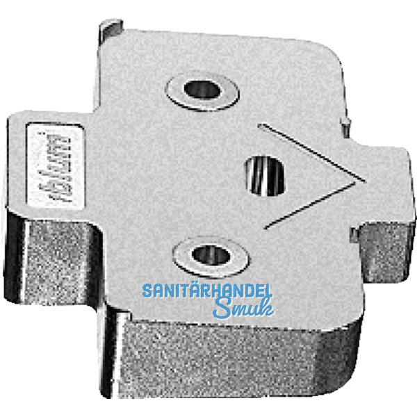 BLUM Winkelkeil, kreuzform, +5 Schraubversion