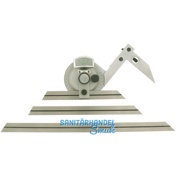 Universal Winkelmesser-Satz Messbereich 360 Grad Schienenlnge 150-300 mm