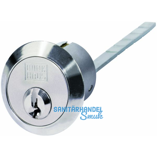 Auenzylinder key Tec RPE Lagerprogramm fr EVVA Kasten.Messing vernickelt matt