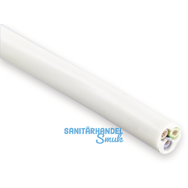 Zuleitungskabel 3-polig, 3 x 0,75 / YML, L 10 m, wei