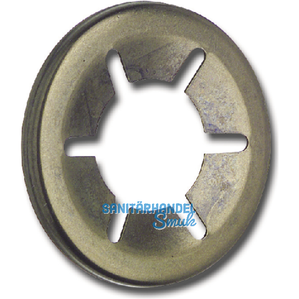 Achsenklemmring ohne Kappe 12 mm Federstahl brniert