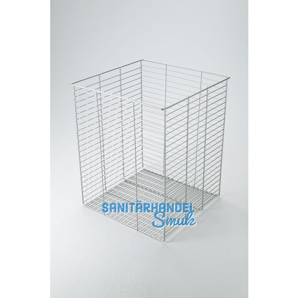 VAUTH-SAGEL Allzweckkrbe 380x460x480 mm, Stahldraht silber RAL 9006