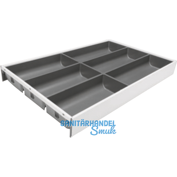 BLUM AMBIA-LINE Besteckeinsatz NL500mm,B300mm, Stahl SW/OG