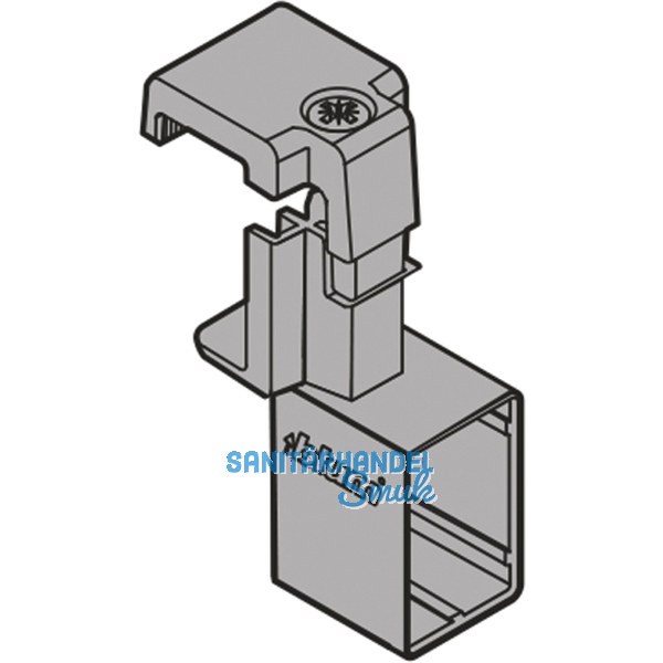 BLUM ORGA-LINE TANDEMBOX ANTARO Querreling Aufnahme, KS grau RAL9006