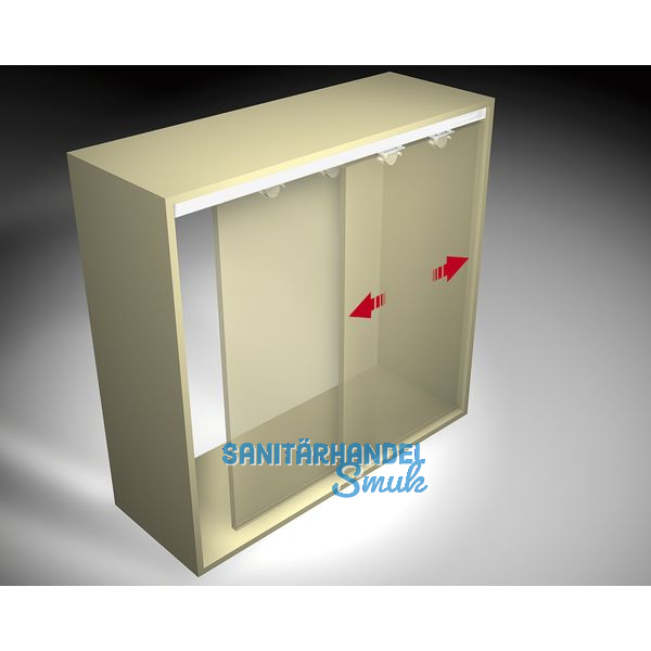 Cinetto PS06 Beschlagset nicht verstellbar, Tragkraft 40k g,1 trig