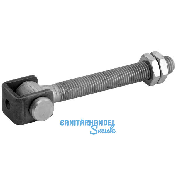 Anschweitorband lang, Lnge 160 mm, Stahl verzinkt