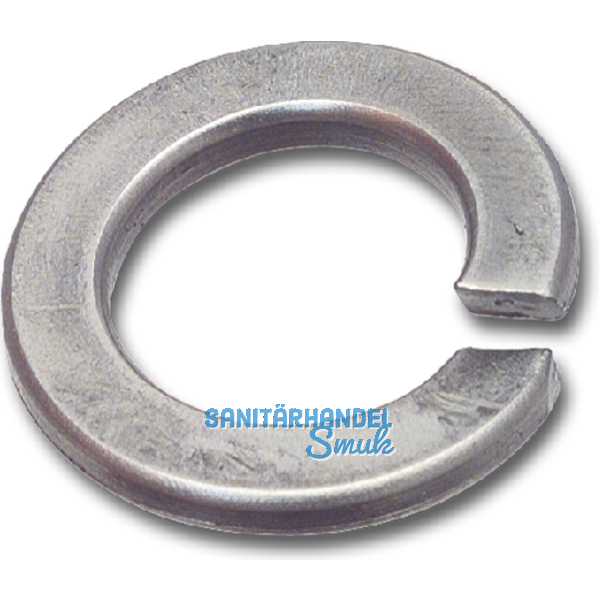 DIN 127B M24 Edelst. A1 1.4310 Federring mit glatten Enden