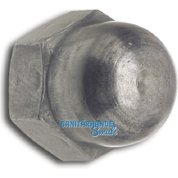 DIN1587 M10 blank Hutmutter hohe Form - Schlsselweite nach ISO