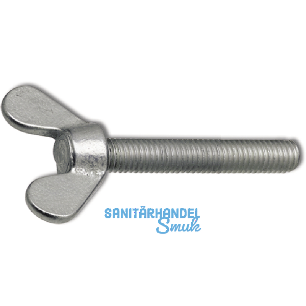 DIN 316 M 8x 35 verzinkt Flgelschraube - Kopf aus Temperguss