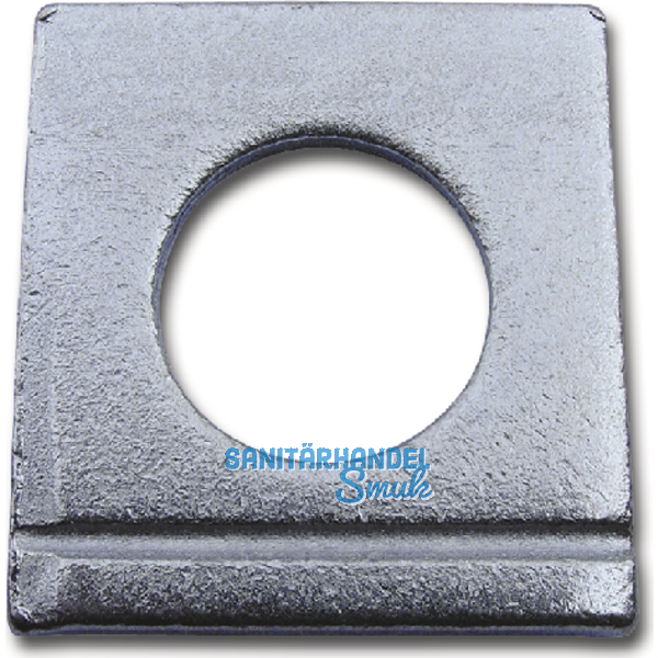 DIN 435 M10 verzinkt Scheibe fr I-Trger Neigung 14 %