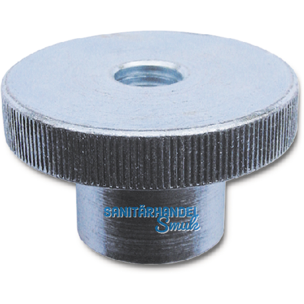 DIN 466 M 6 verzinkt Rndelmutter hohe Form