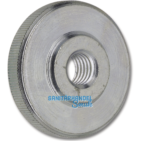 DIN 467 M 8 verzinkt Rndelmutter flache Form