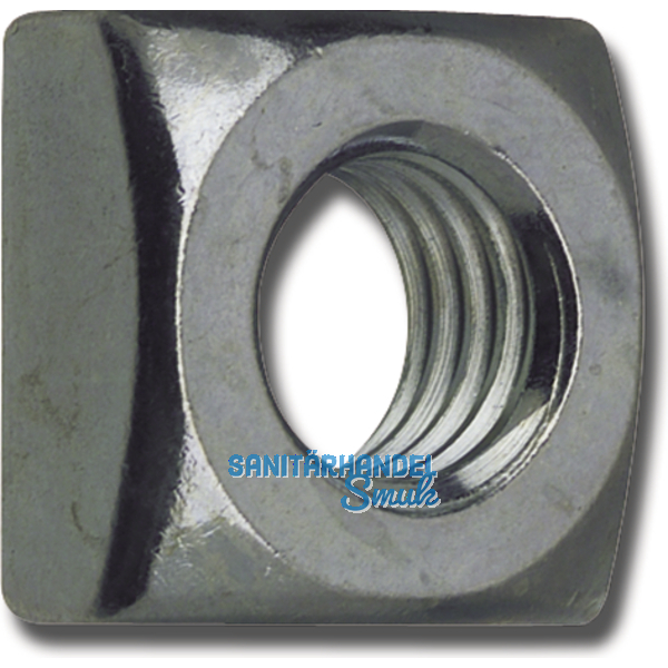 DIN 557/ 5 M12 blank Vierkantmutter