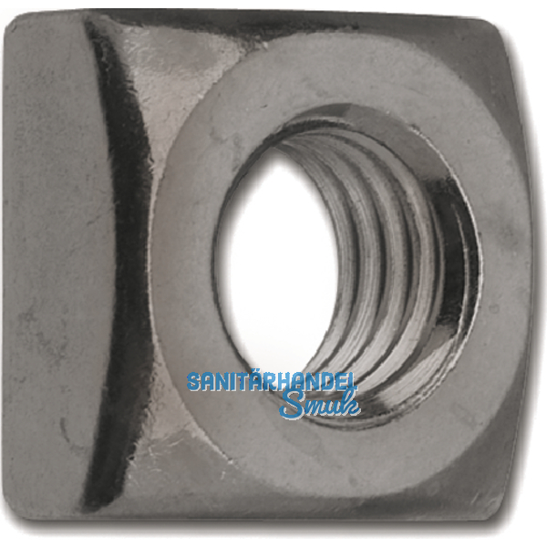 DIN 557 M 5 Edelstahl A2 Vierkantmutter