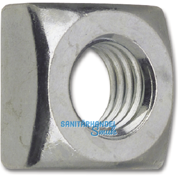 DIN 557/ 5 M 6 verzinkt Vierkantmutter