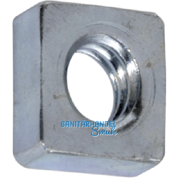 DIN 562-04 M 3 verzinkt Vierkantmutter