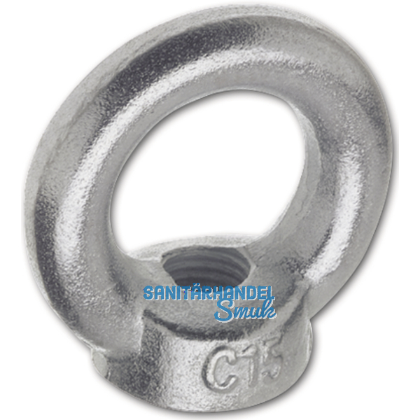 DIN 582 M24 verzinkt Ringmutter mit CE Kennzeichen