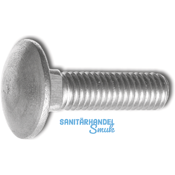DIN 603 M 8x 70 Edelstahl A2 Torbandschraube ohne Mutter