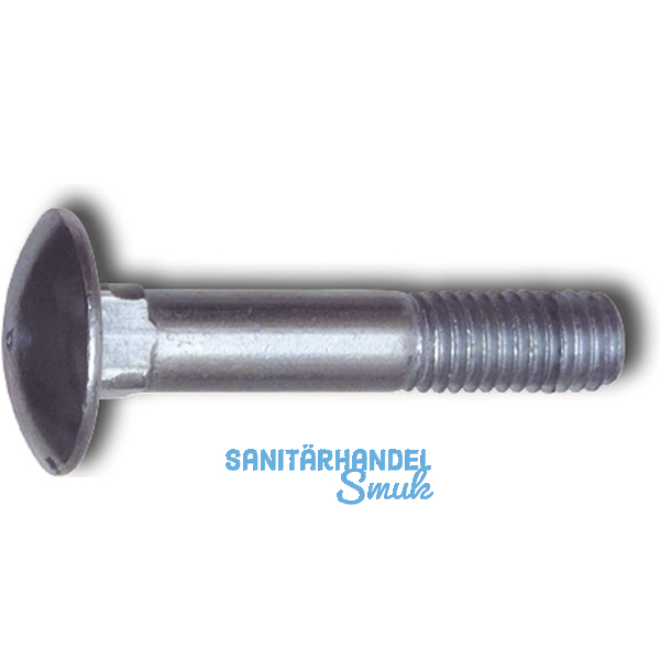 DIN 603 8.8 M 6x 60 verzinkt Torbandschraube ohne Mutter
