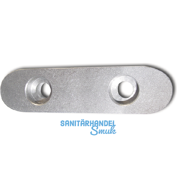 DIN6885E C45K 16x10x 70 blank Passfeder rundstirnig mit 2 Bohrungen