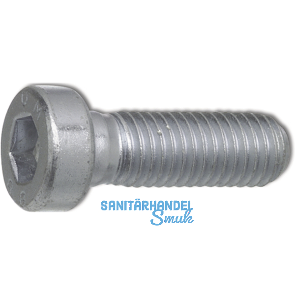 DIN6912 8.8 M 6x 12 verzinkt Zylinderschraube mit niedrigem Kopf,Innensechskant