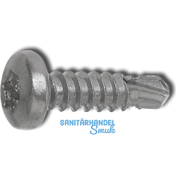 DIN7504M 3.5x9.5 Torx10 Edelstahl A2 Linsen-Bohrschraube