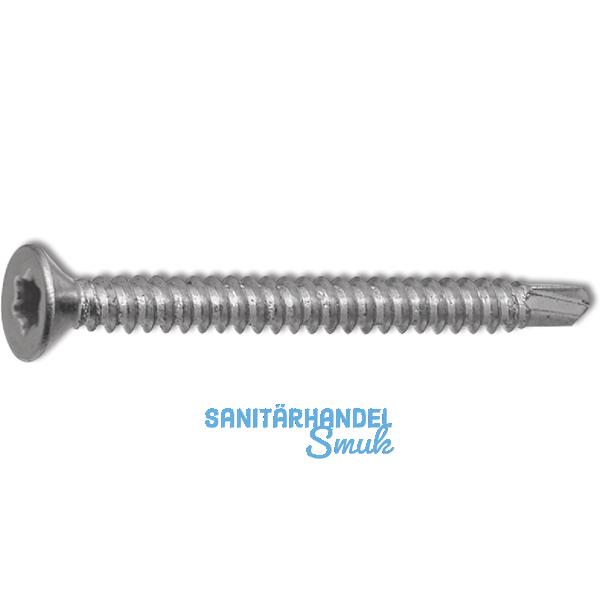 DIN7504O 3.9x 16 Torx15 Edelstahl A2 Senkkopf-Bohrschraube