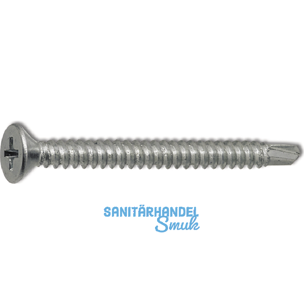 DIN7504O 2.9x 13 Phillips-KS verzinkt Senkkopf-Bohrschraube ~ISO15482