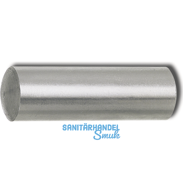 DIN 7-Toleranzfeld m6 4x 8 blank Zylinderstift ungehrtet, gedreht