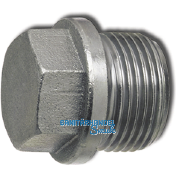 DIN 910 5.8 M26x1.5 verzinkt Verschlussschraube metrisches Feingewinde