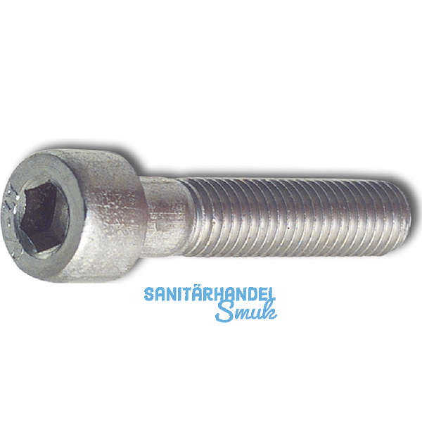 ISO4762 M12x 35 Edelstahl A4 Zylinderschraube mit Innensechskant (DIN 912)
