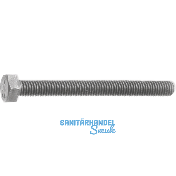 DIN 933 8.8U M10x 20 feuerverzinkt Sechskantschraube ISO-passend ohne Schaft