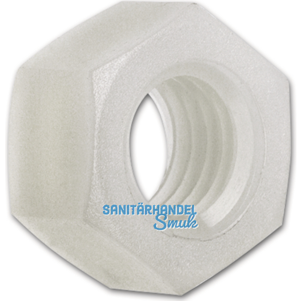 DIN34814 M 5 PA 6.6 Polyamid natur Sechskantmutter (~ISO4032/~DIN934)
